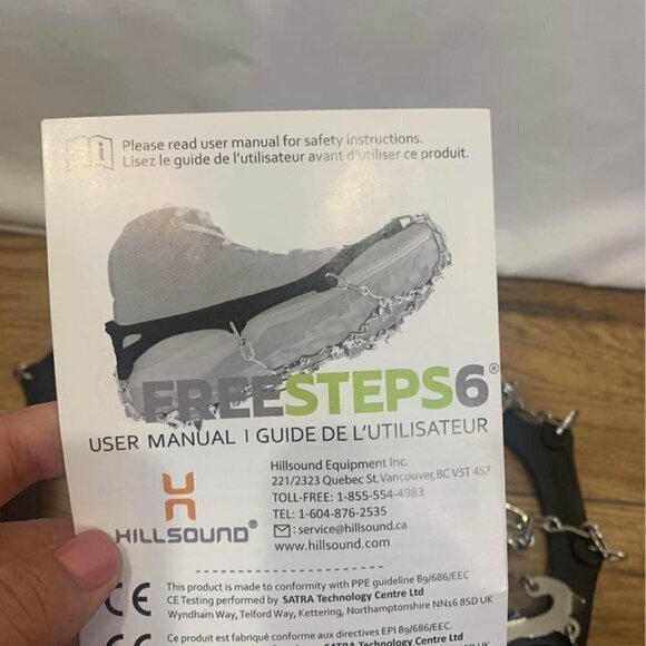Freesteps6 footwear traction. Hillsound brand. Size M (11-12). New in bo… - Picture 6 of 8